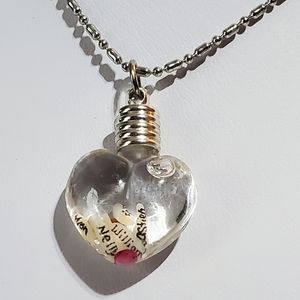 Name on rice jewelry